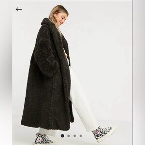 ASOS Black Teddy Jacket